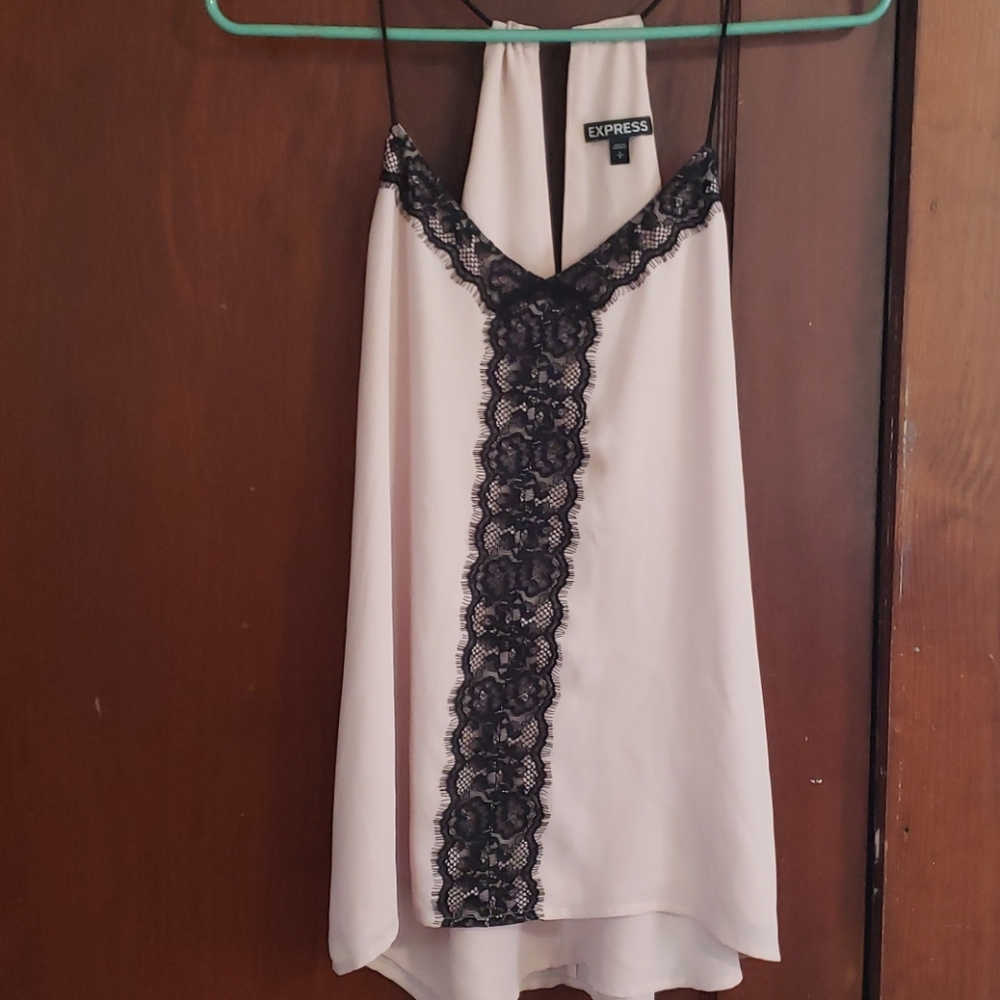 EXPRESS size small, lace tank top
